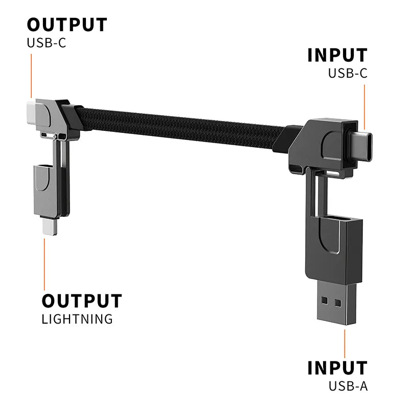6 In 1 Multi Fast Charging Cable - Image 10