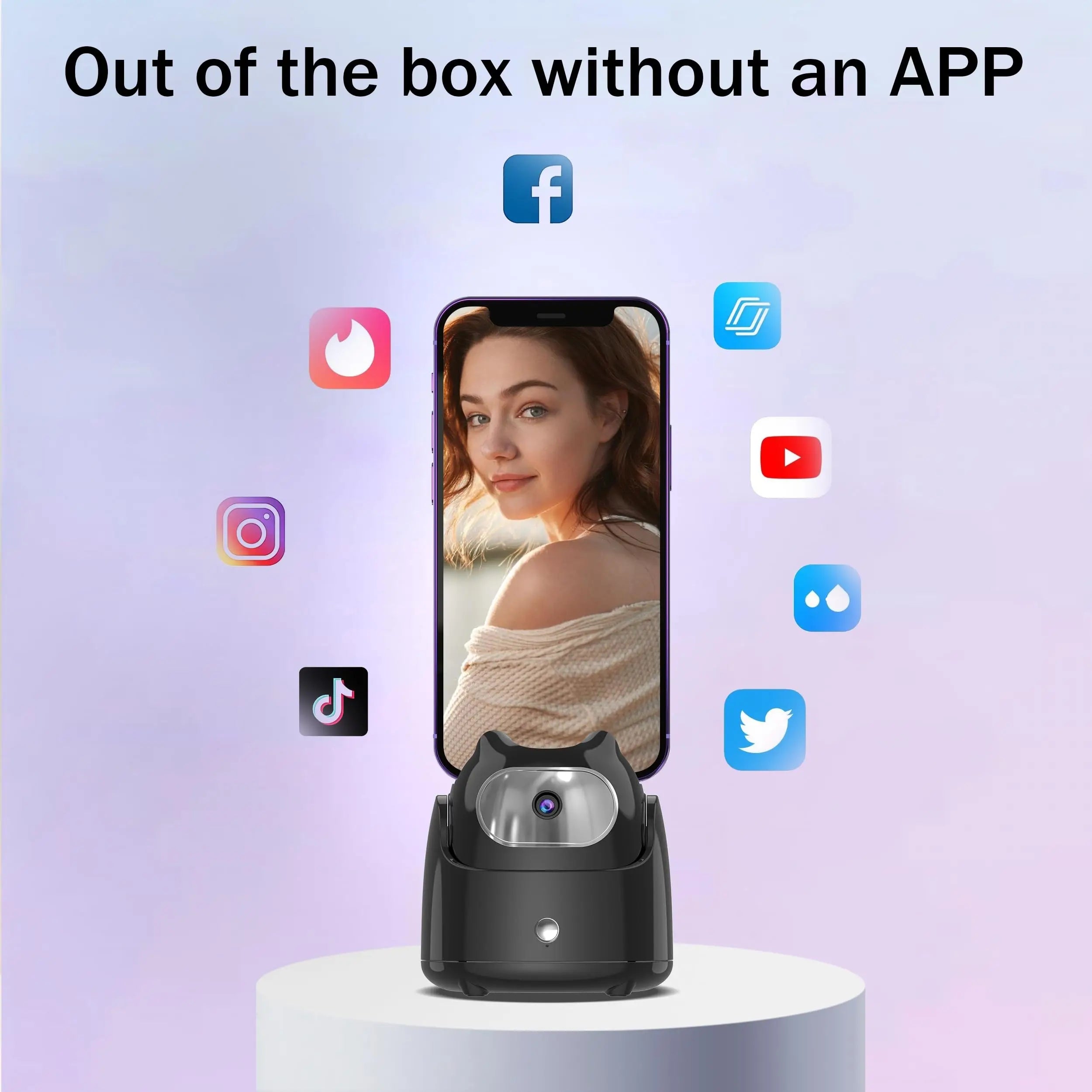 Smart Auto Face Tracking Phone Holder - Image 11