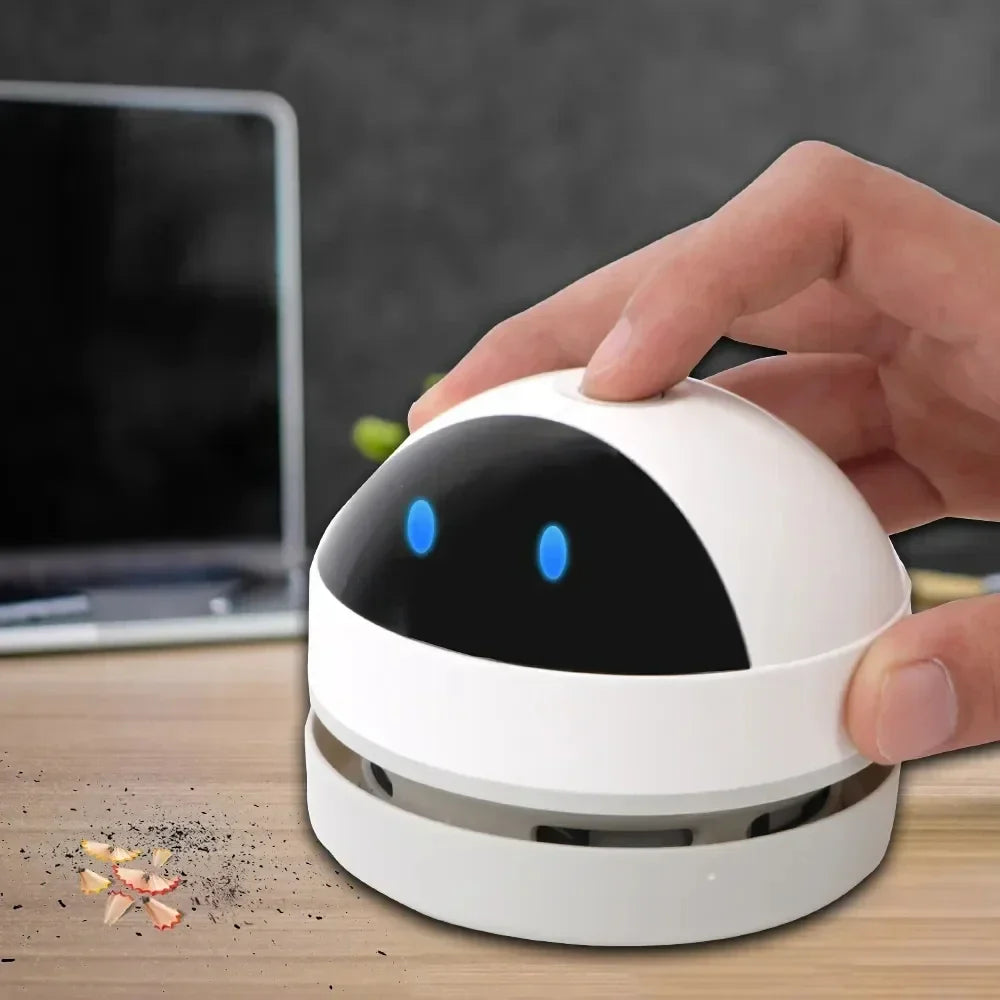 Robot Desk Vacuum | Small Portable Usb Charging Cleaner - Image 3