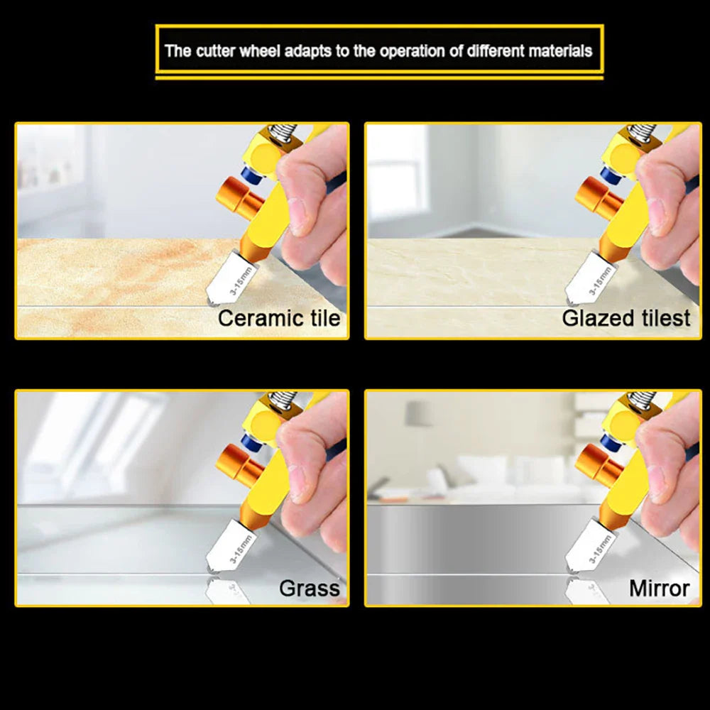 2 In 1 Glass Tile Cutter With Breaking Pliers - Image 7