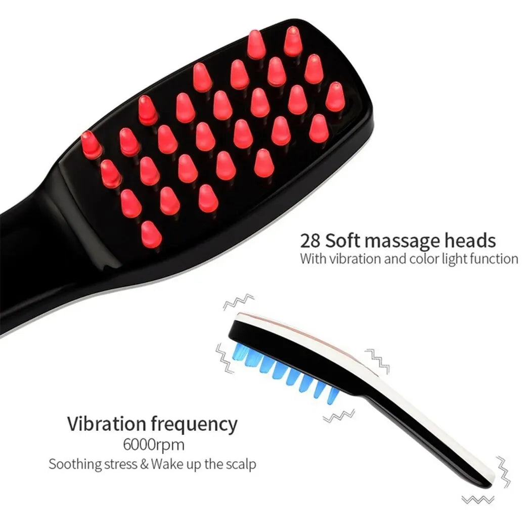 3 In 1 Phototherapy Led Massage Comb - Image 7