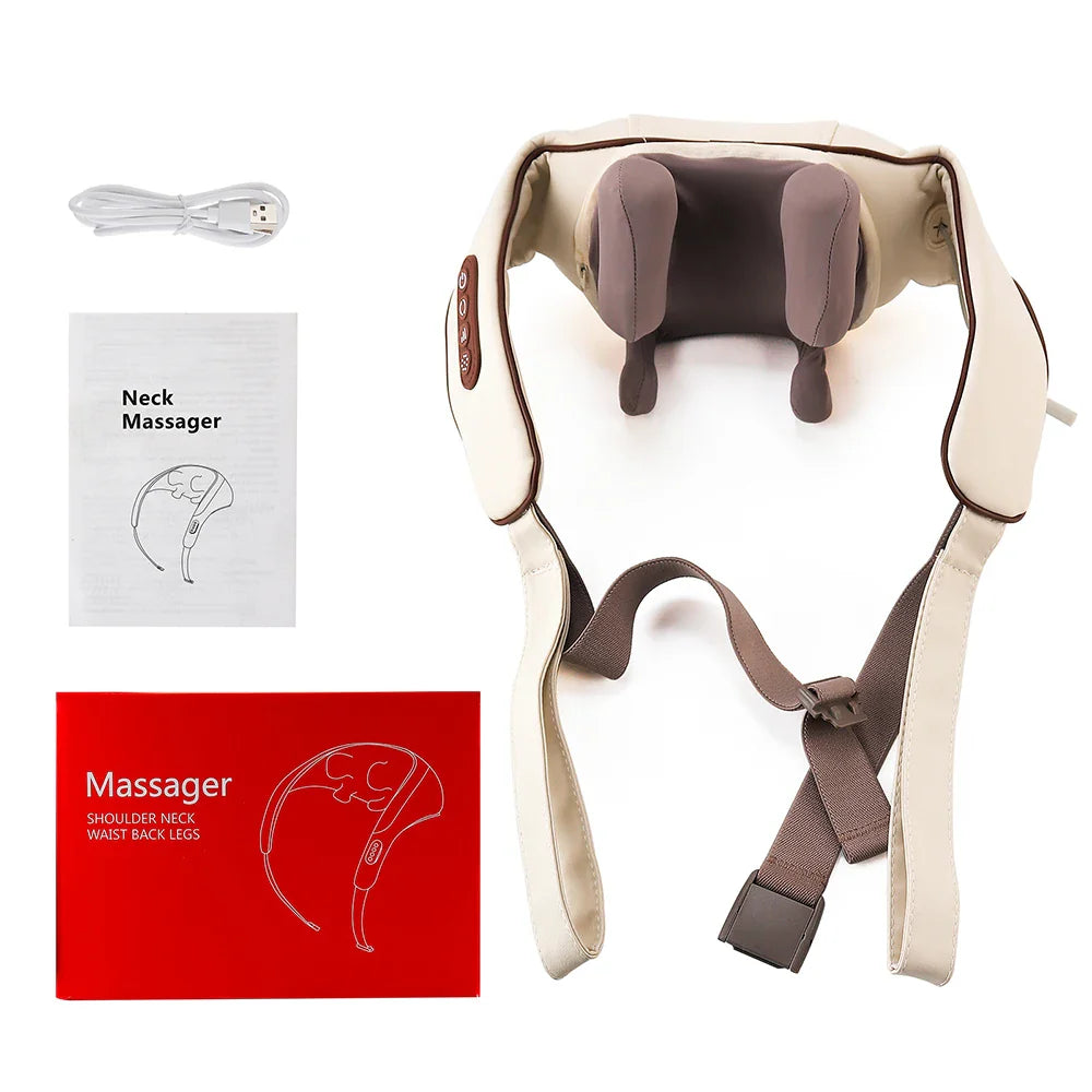 Wireless Smart Neck And Back Shoulder Massager - Image 4