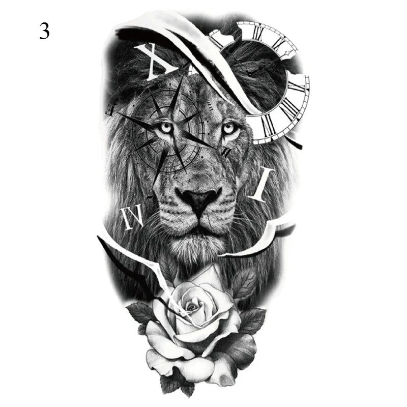 Full Arm Temporary Tattoos - Image 20