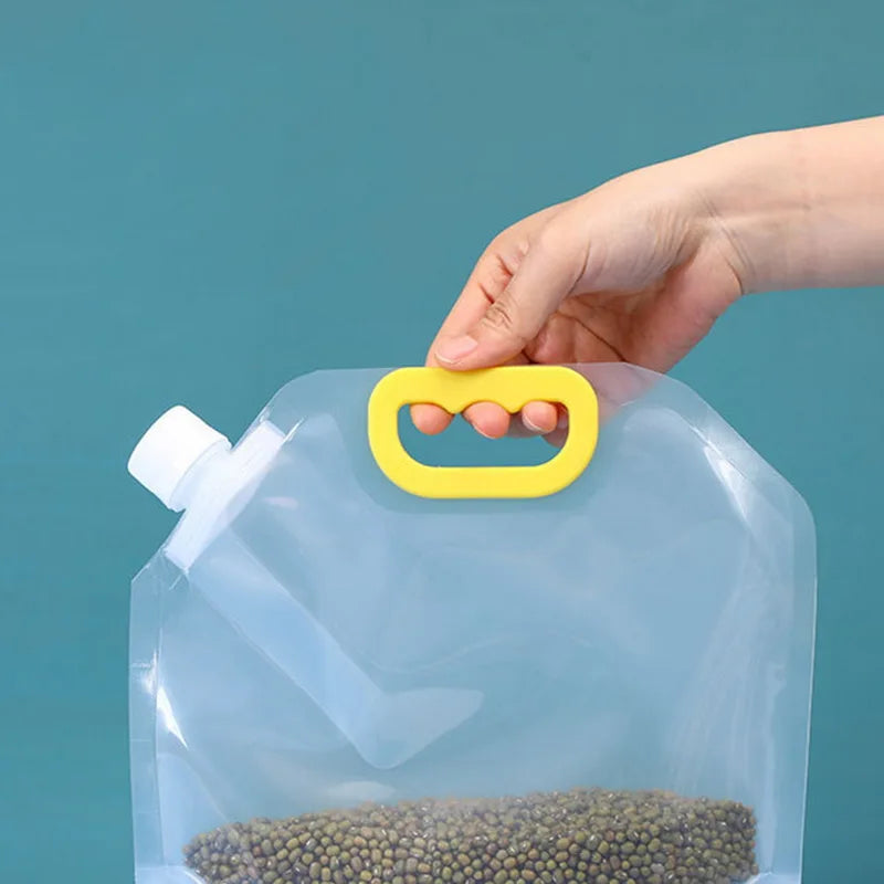 Maximize Freshness With Transparent Sealed Packaging Bags For Grains And Beans - Image 5