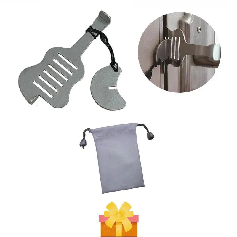 Portable Lock For Hotel Room Travel Anti-Theft Door Stopper - Image 5