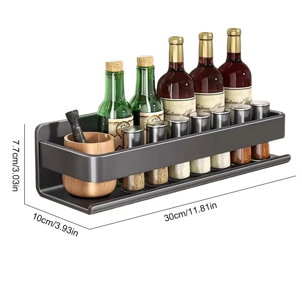 Aluminum Wall-Mounted Spices Rack - Image 5