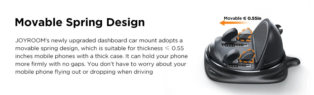 Universal Dashboard Car Phone Holder 360 Rotation Anti-Slip - Image 9