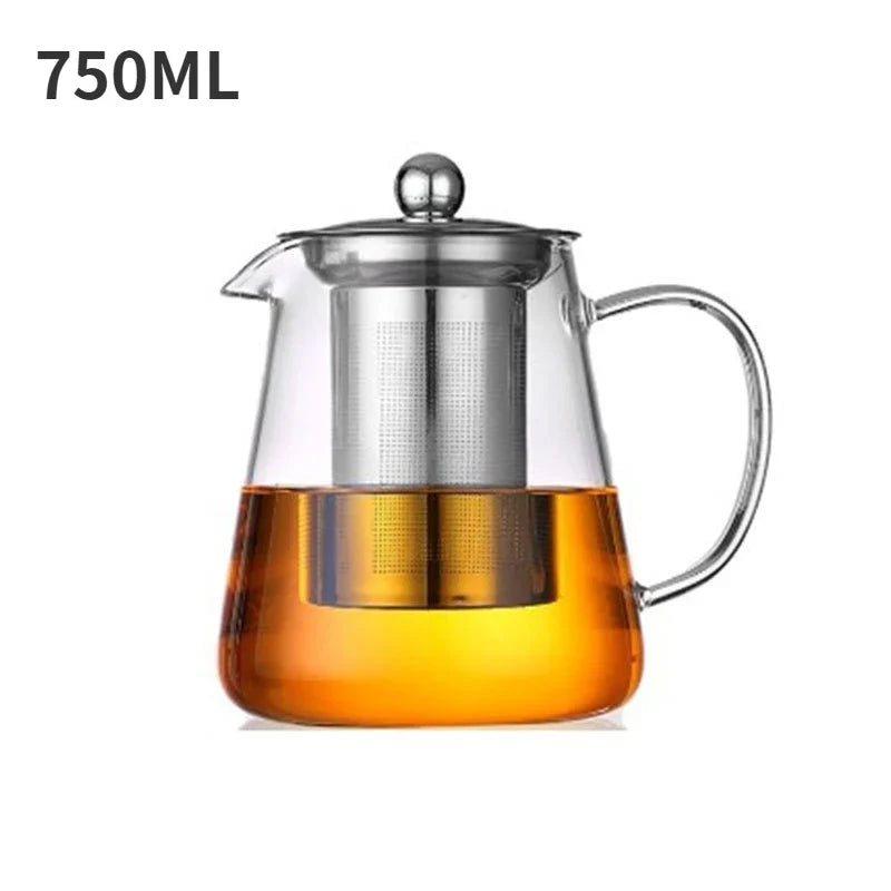 Heat-Resistant Glass Teapot - Image 8