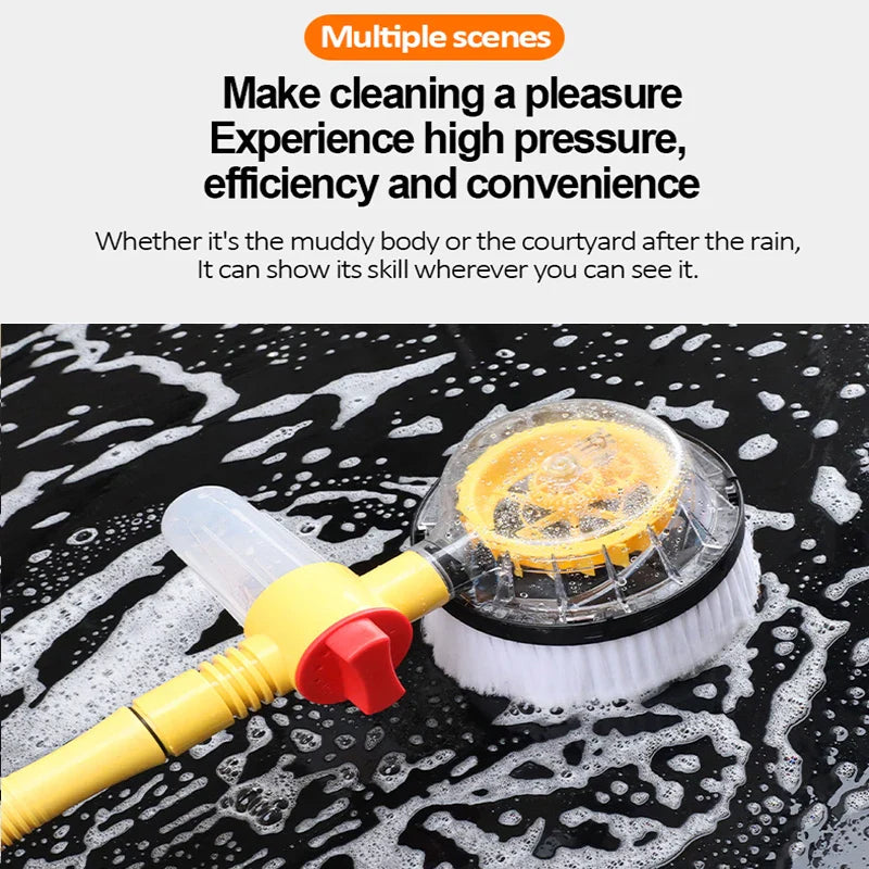 Multifunctional Car Rotary Wash Brush Kit - Image 6