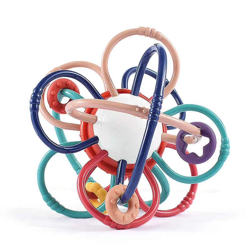 Baby Toys 6 12 Months Sensory Rattles Teether Activity - Image 8