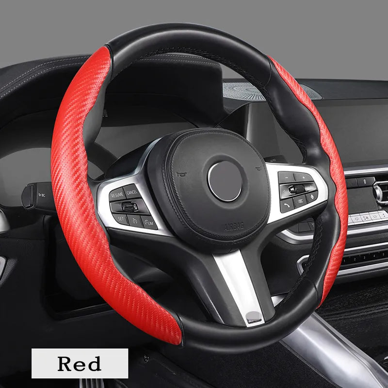 Carbon Fiber Steering Wheel Cover - Image 10