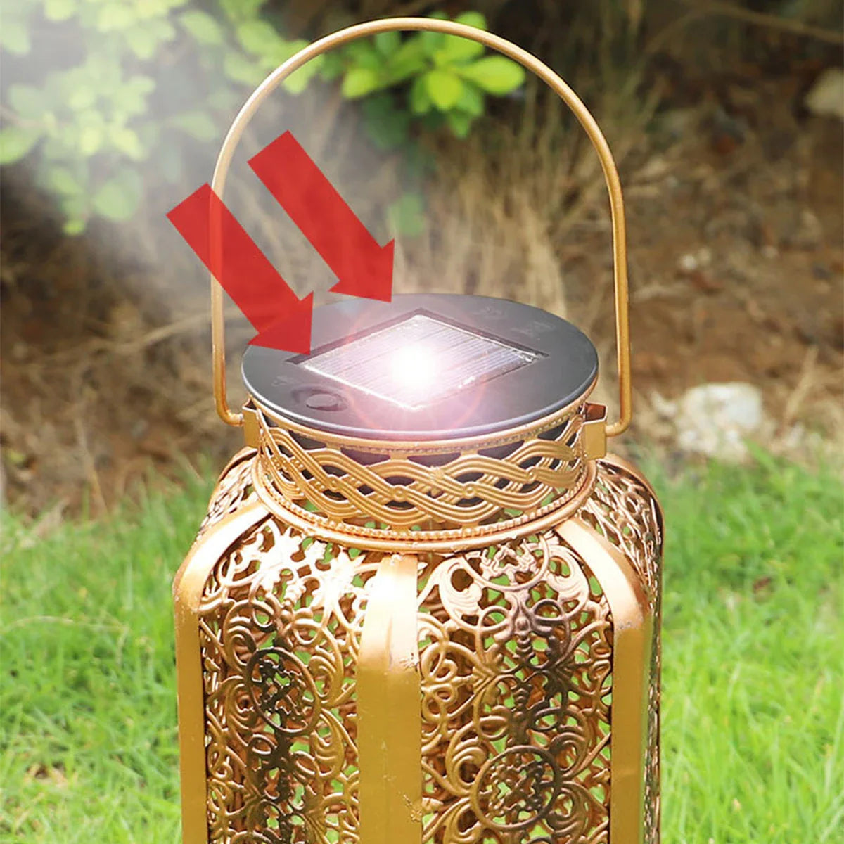 Solar Hanging Lantern - Image 4