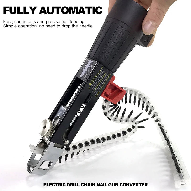 Electric Automatic Chain Nail Adapter Gun - Image 5