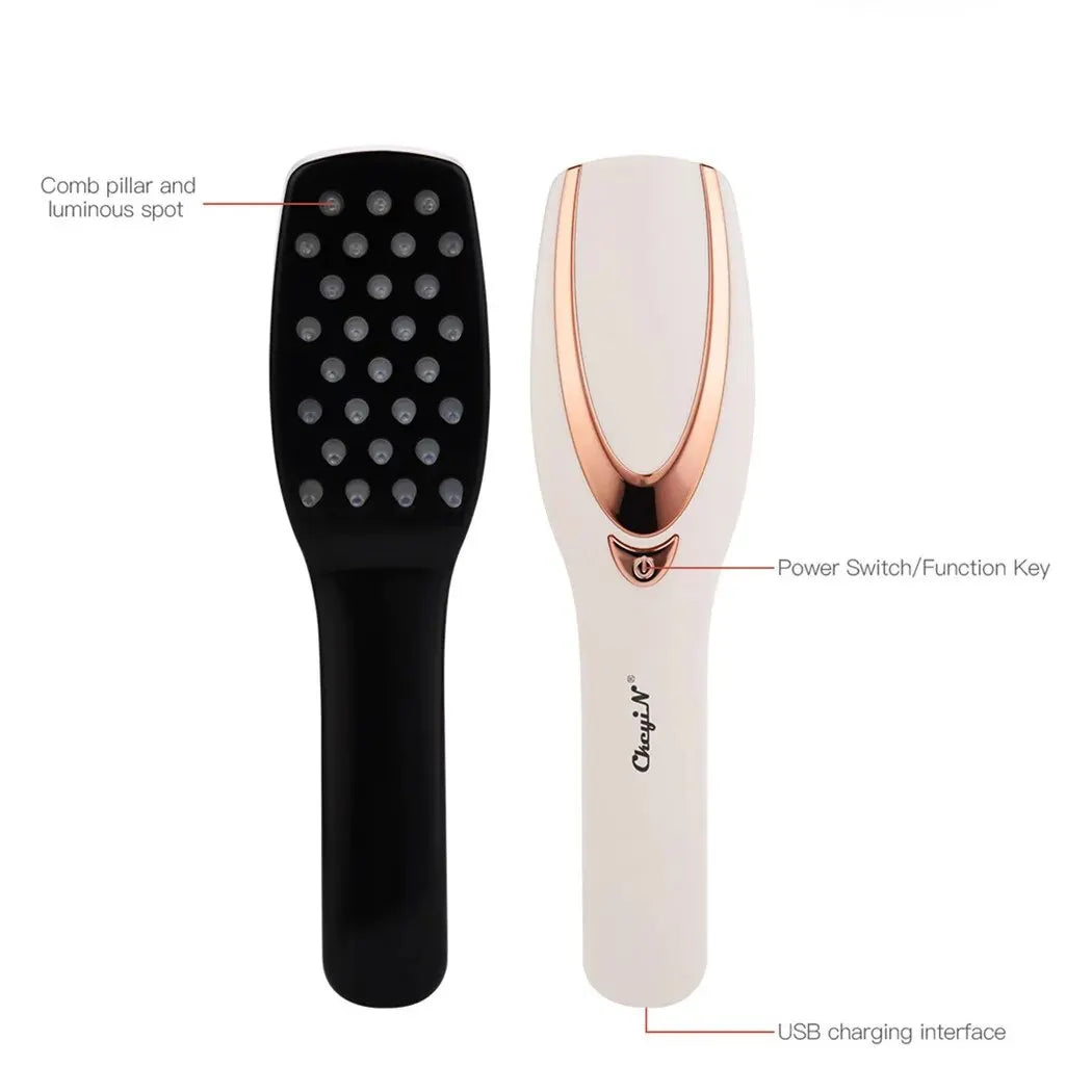 3 In 1 Phototherapy Led Massage Comb - Image 13