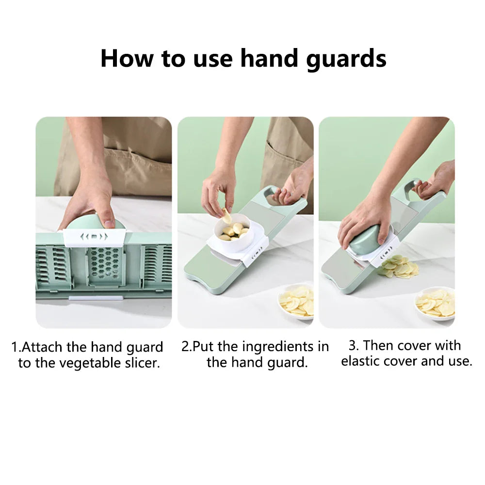 Multi-Cut Vegetable Slicer & Chopper - Image 6