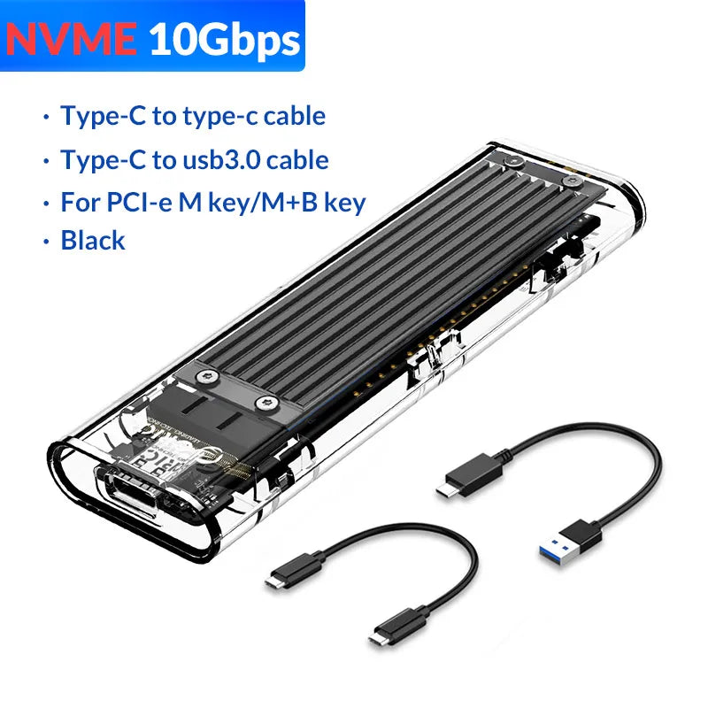 Transparent Hard Drive Ssd Enclosure - Image 6