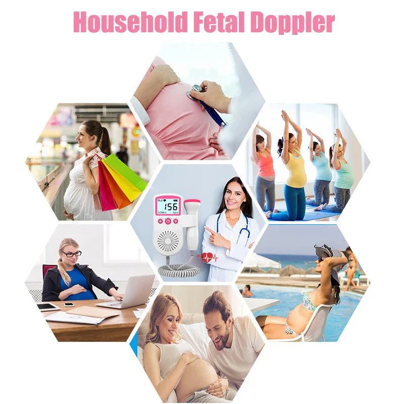 Fetal Doppler Ultrasound Baby Heartbeat - Image 5