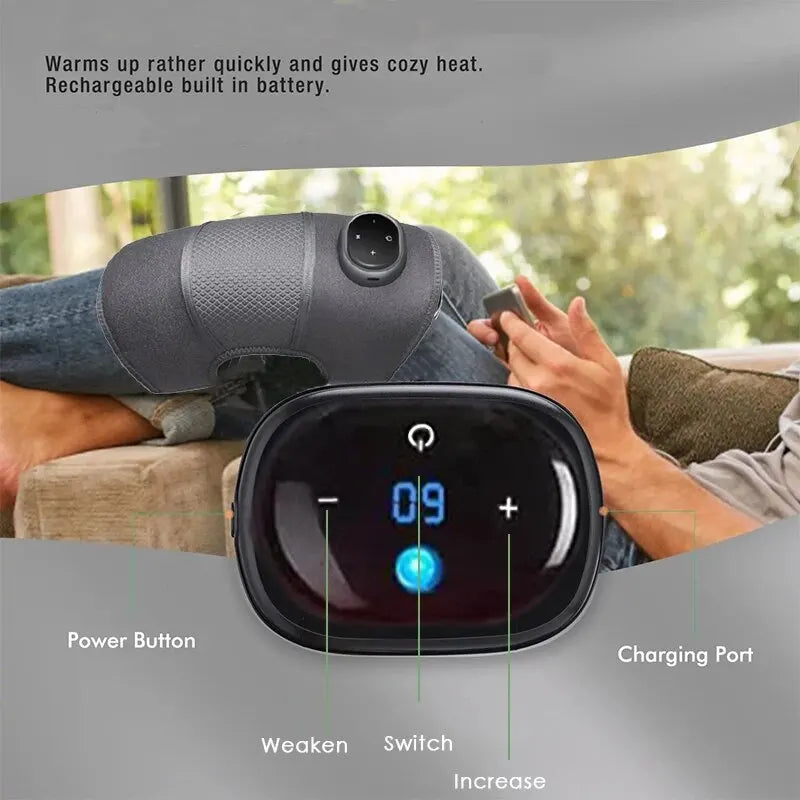 Smart Multi Gear Knee Massage Pad 1 Piece - Image 8