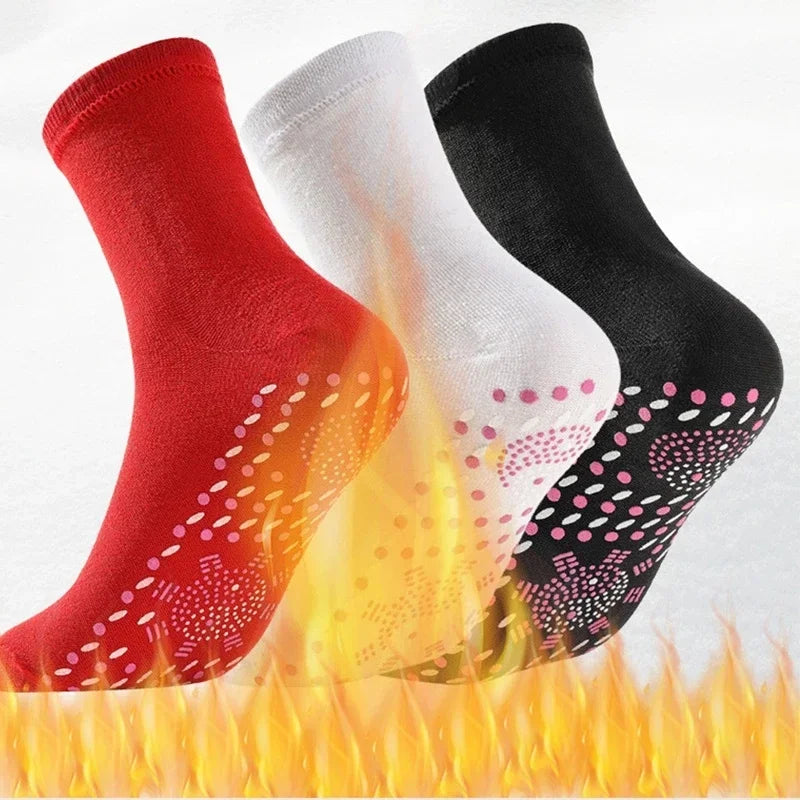 Tourmaline Acupressure Self-Heating Shaping Socks - Image 5