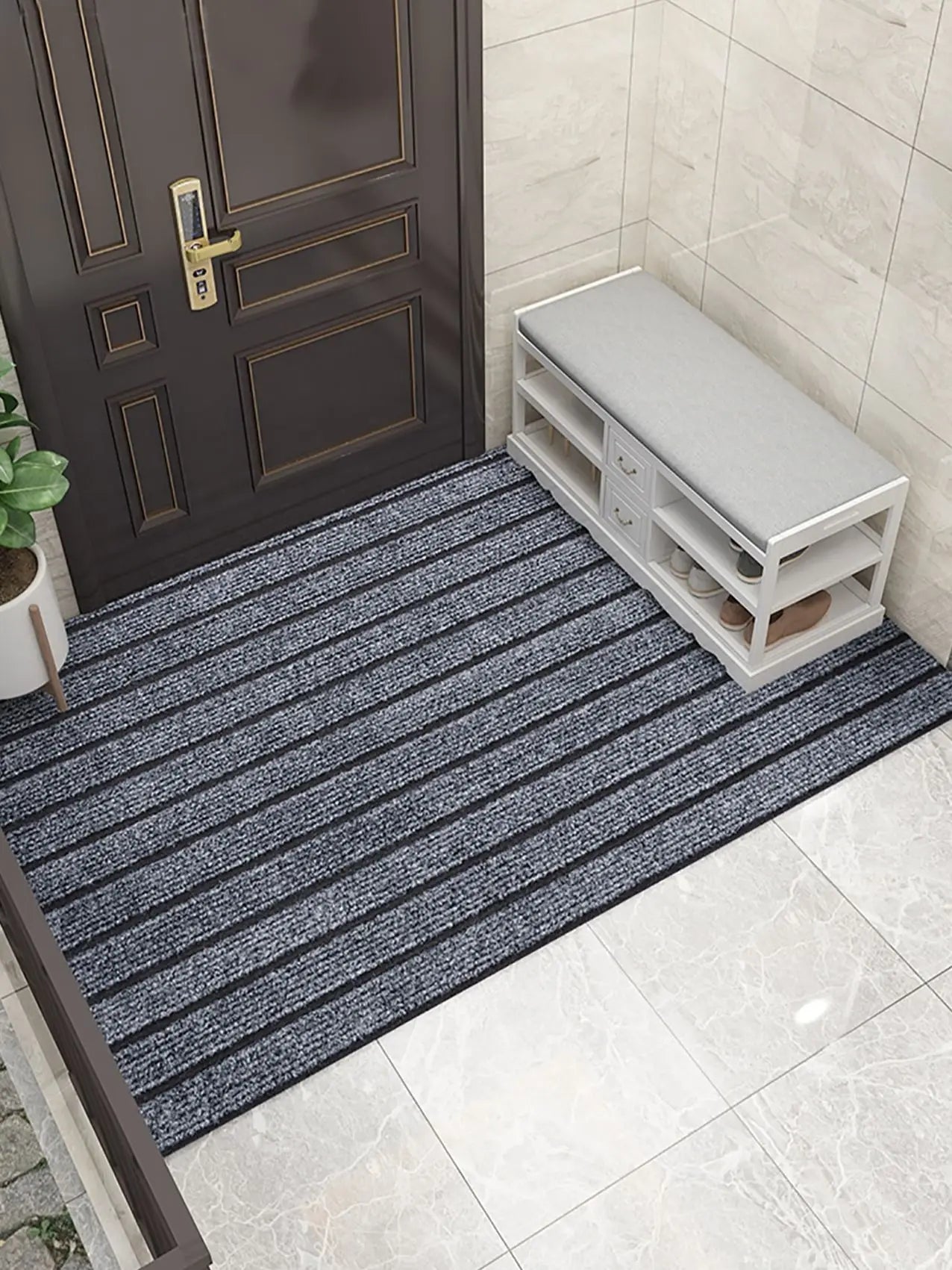 Seven Stripe Entry-Level Household Anti-Skid Pv Floor Mat - Image 7