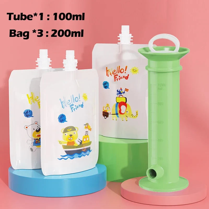 Baby Food Storage Food Puree Filling Dispenser - Image 10