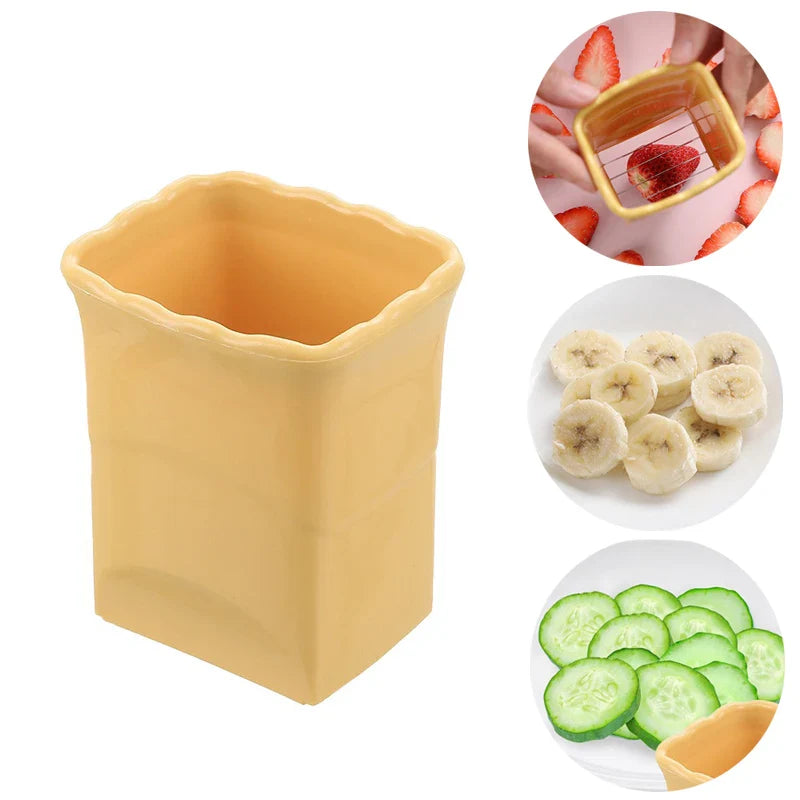 Stainless Steel Handheld Fruit Cup Slicer - Image 6