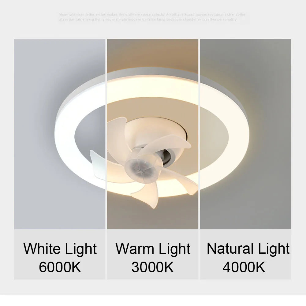 2 In 1 Swivel Fan Led Lamp - Image 11