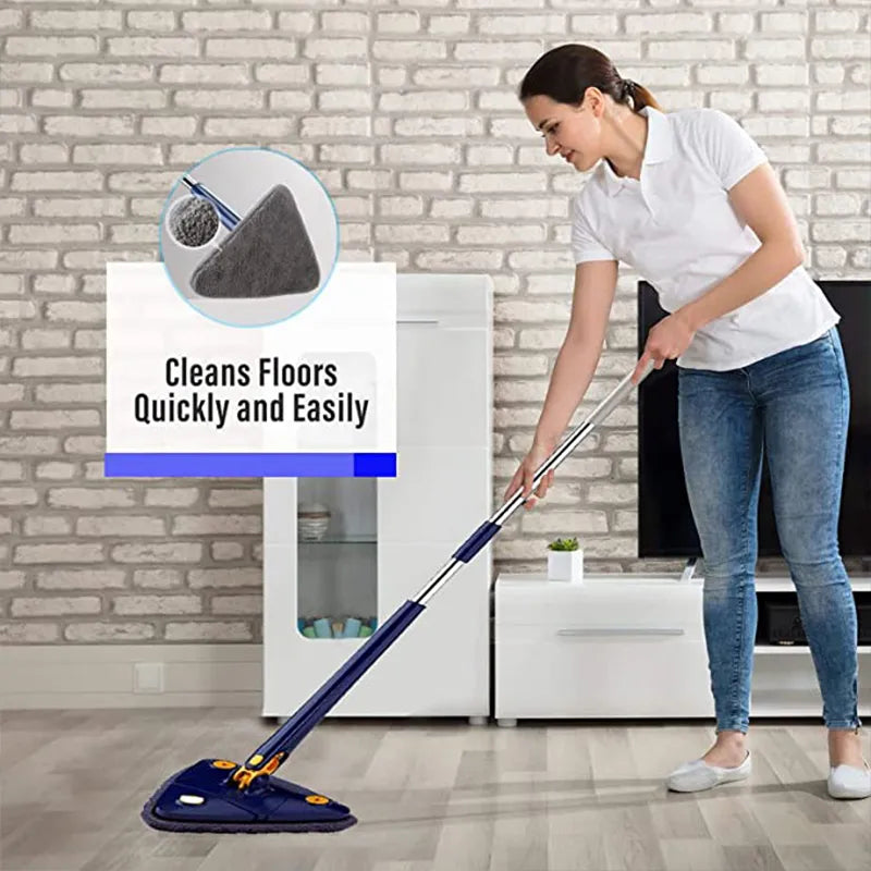 Multifunctional Triangle Self-Draining Lazy Mop - Image 5