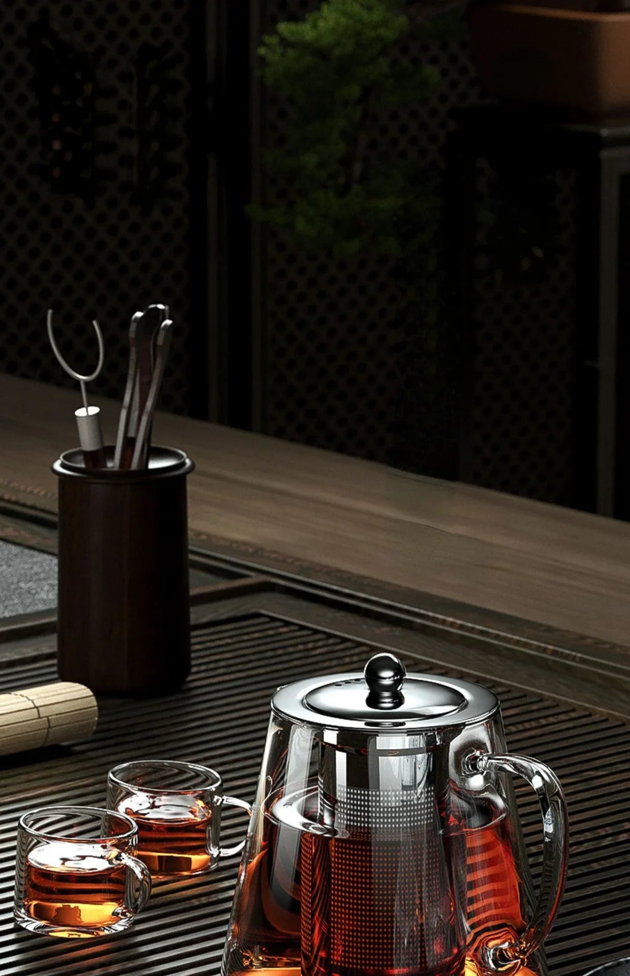 Heat-Resistant Glass Teapot - Image 12
