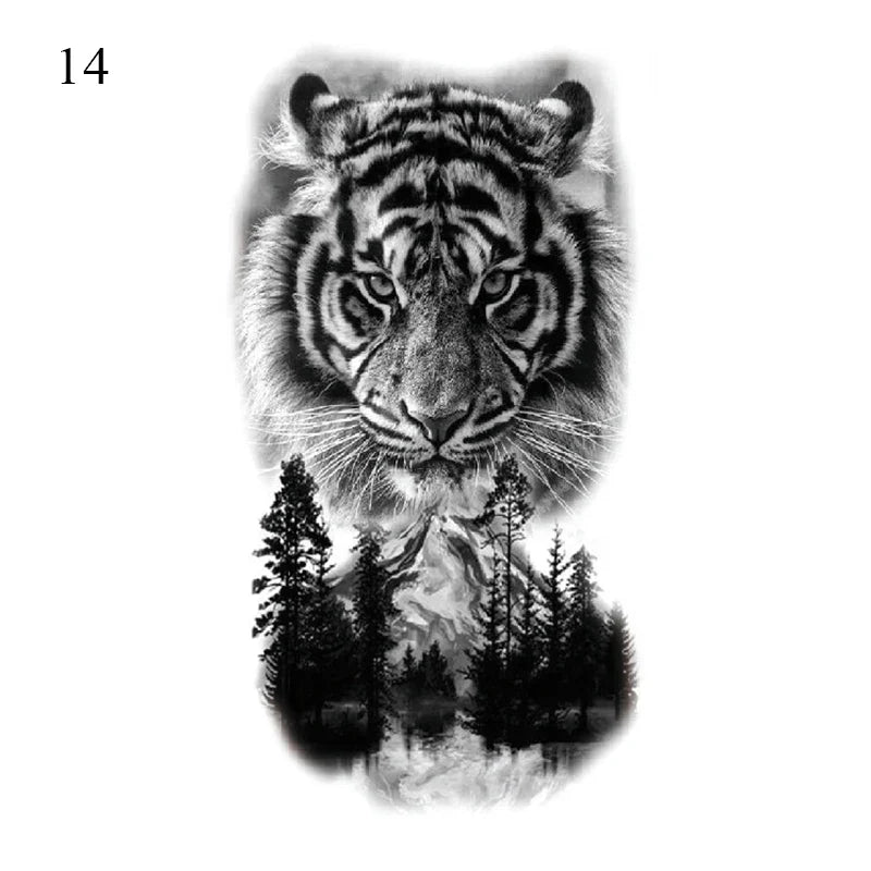 Full Arm Temporary Tattoos - Image 27