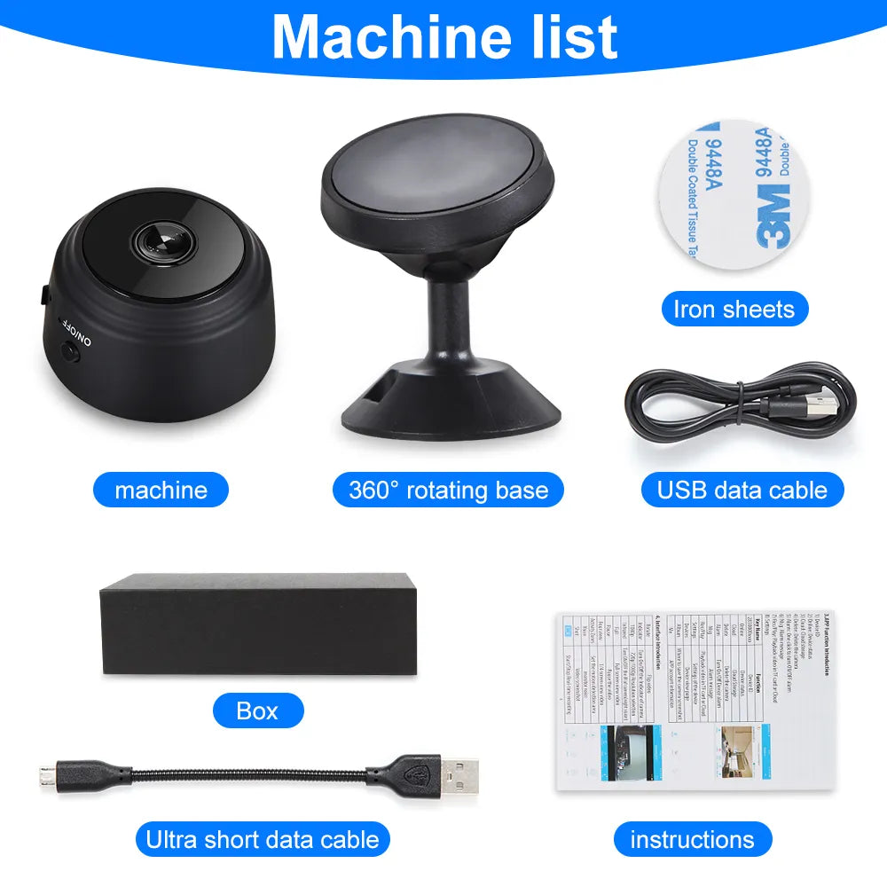 1080P Hd Wireless Night Vision Wifi Camera - Image 13