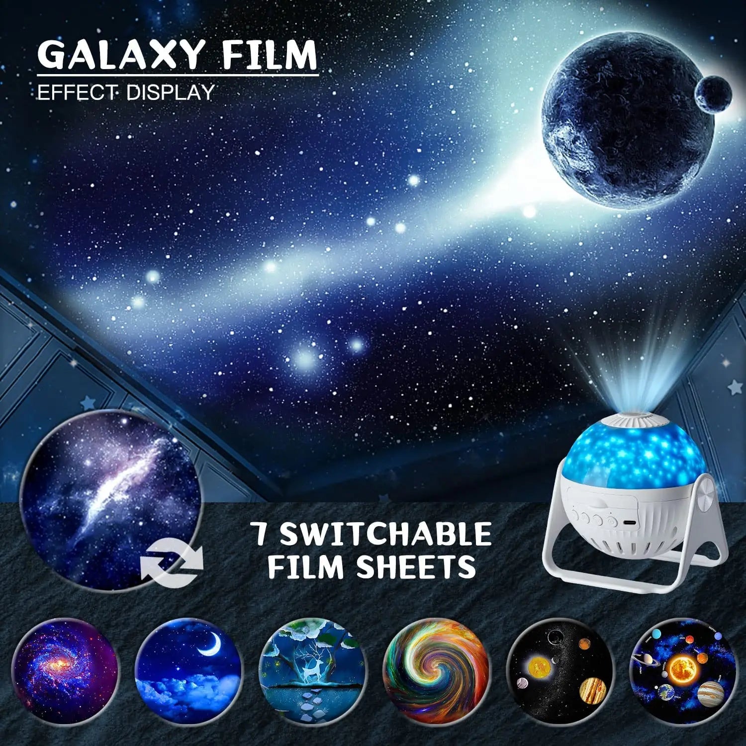 Bedroom Starry Sky Projection - Image 8