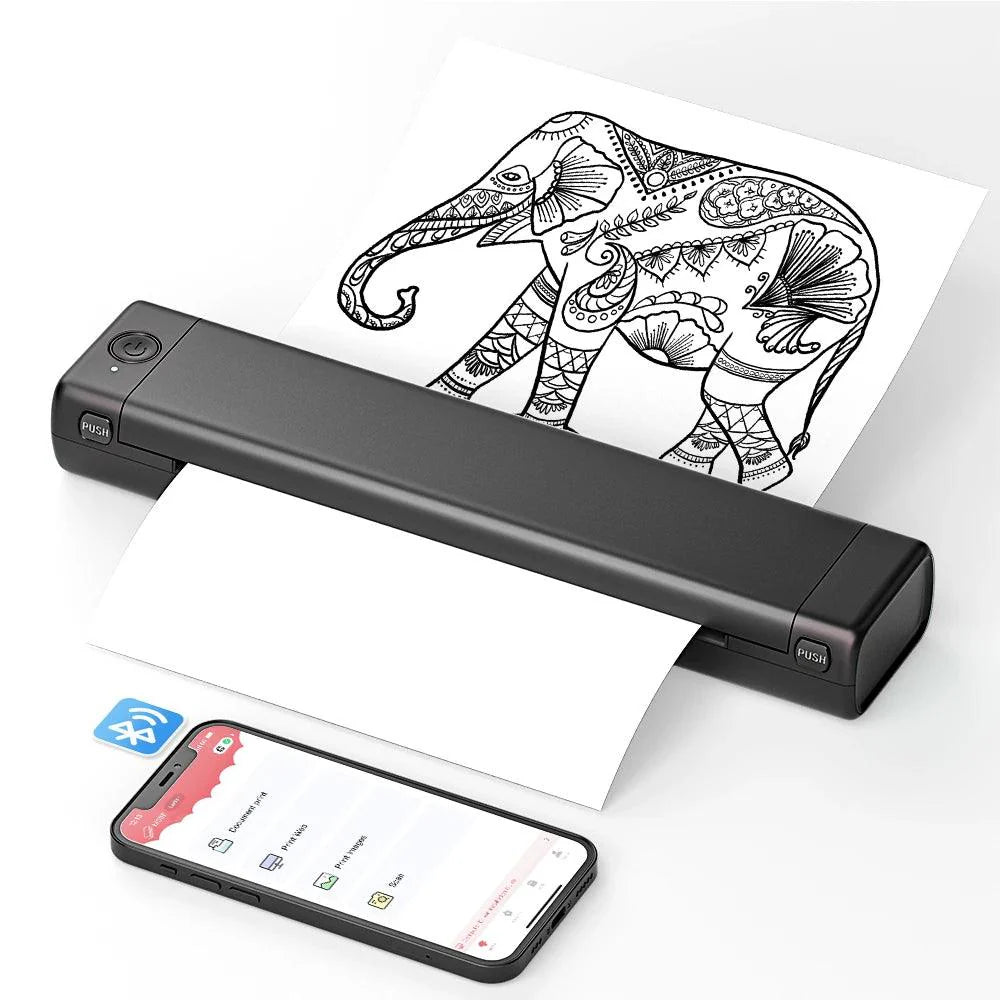 Small Wireless Portable A4 Printer - Image 3