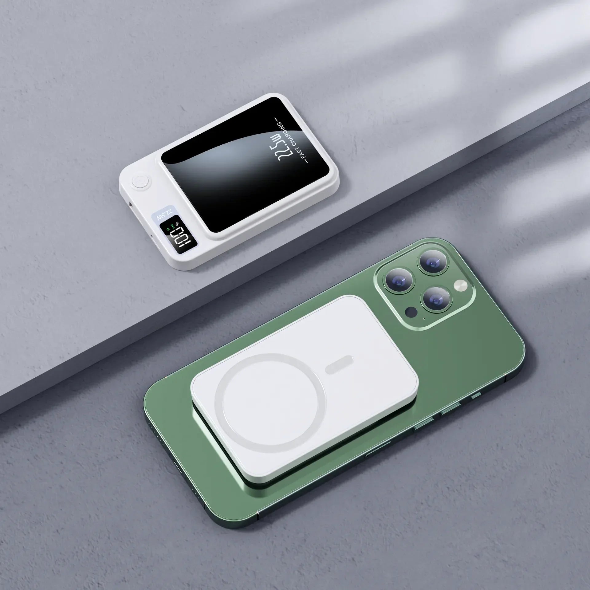 Magnetic Wireless Led Display Fast Charging Power Bank - Image 11