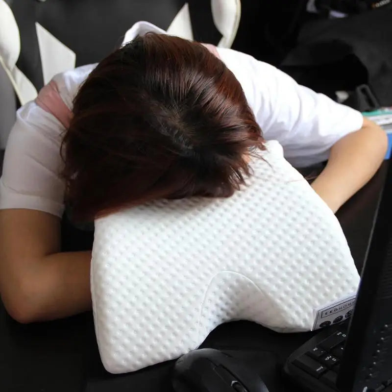Curved Orthopedic Memory Foam Pillow - Image 9