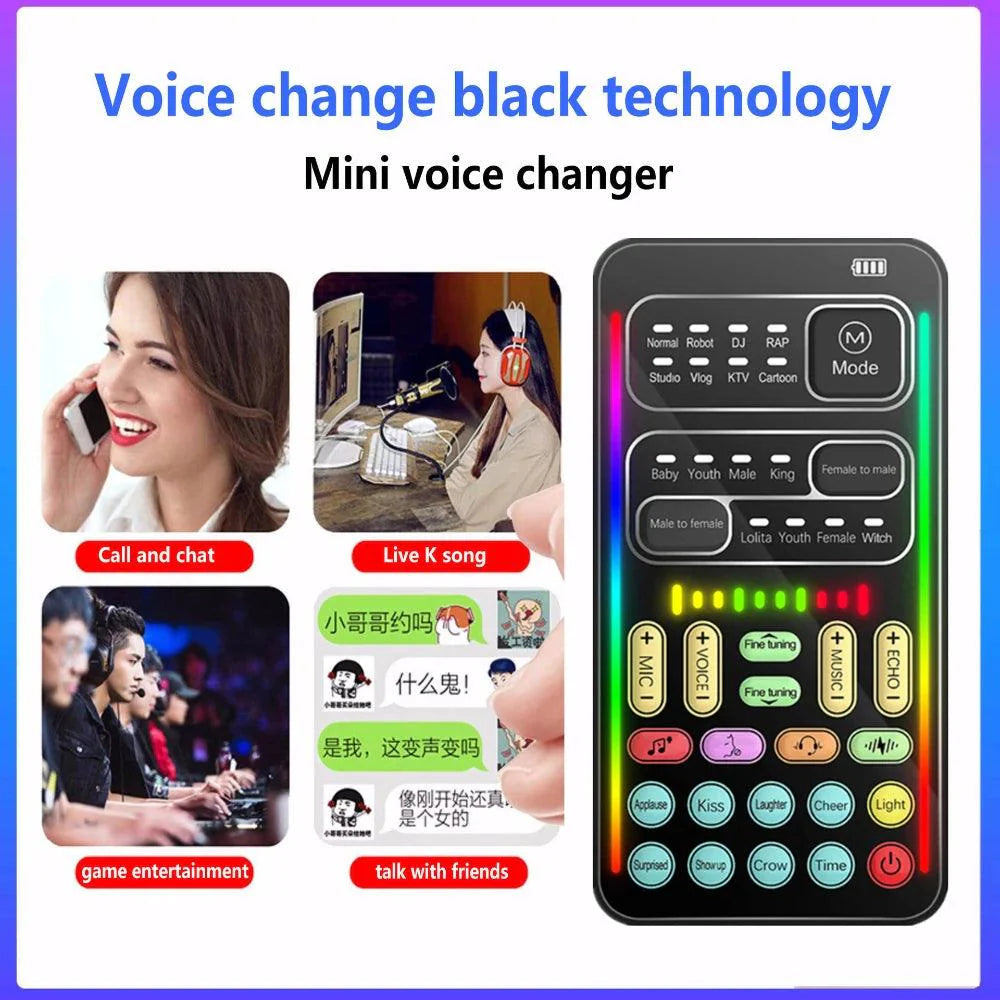 Voice Transformer Portable Voice Changing Modulator Voice Changer - Image 8