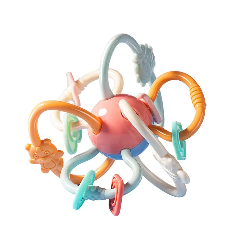 Baby Toys 6 12 Months Sensory Rattles Teether Activity - Image 6