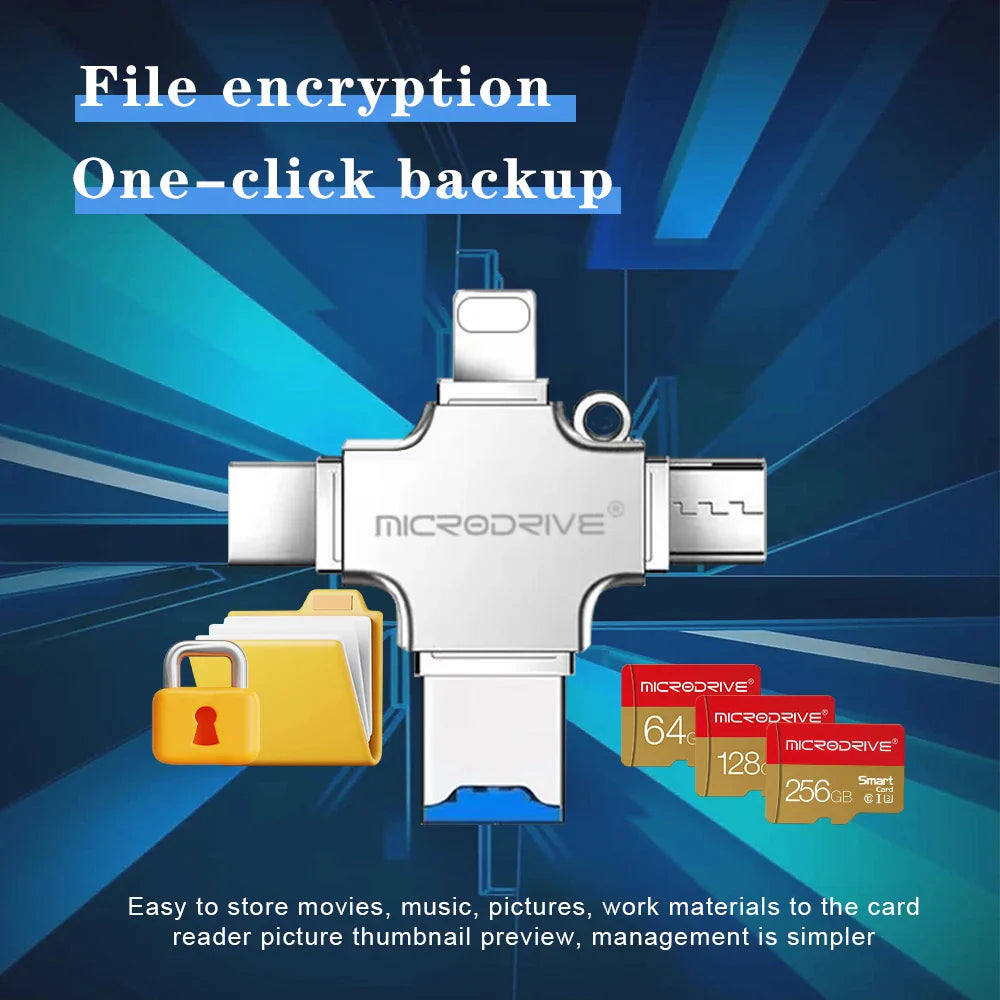 4 In 1 Memory Disk Flash Drive - Image 10