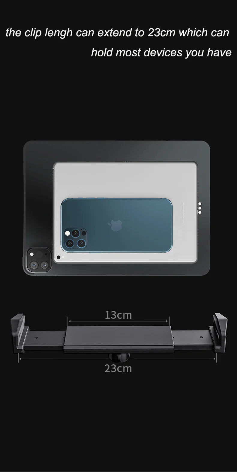 Multifunctional Alloy Desk Tablet Bracket - Image 9