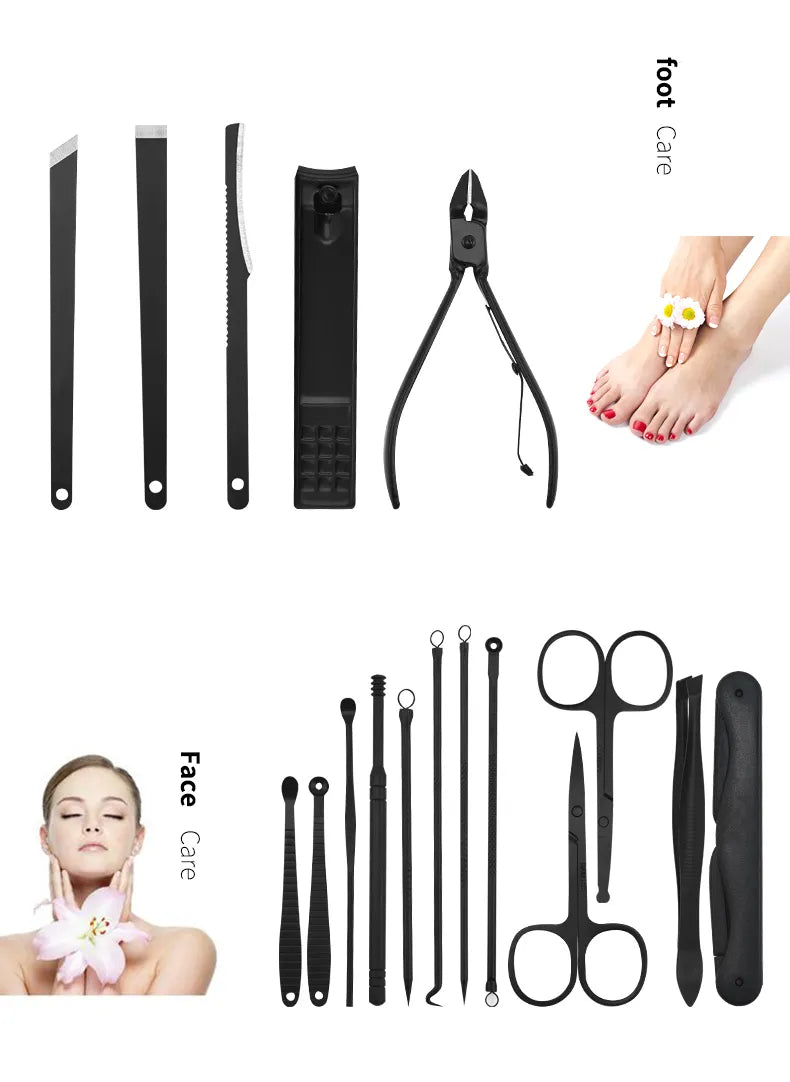 Stainless Steel Manicure Kit - Image 14