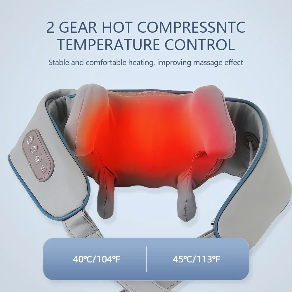 Wireless Smart Neck And Back Shoulder Massager - Image 5