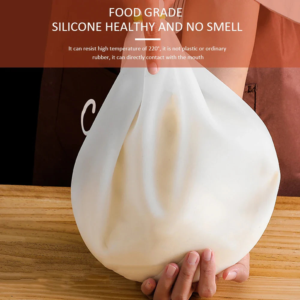 Silicone Kneading Bag For Dough & Marinades: Reusable Nonstick Kitchen Tool For Baking & Cooking - Image 7