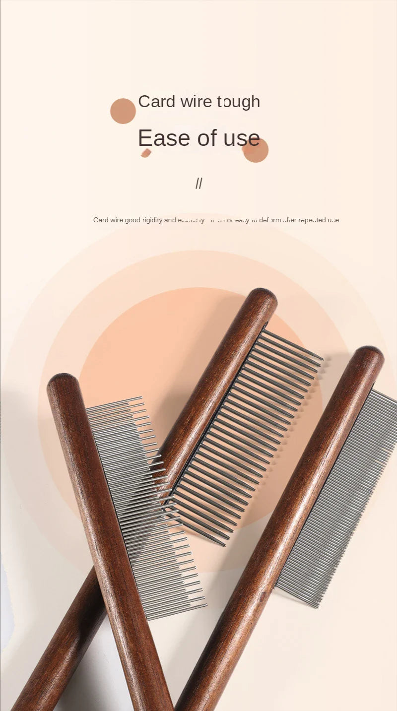 Stainless Steel Pet Grooming Brush - Image 8