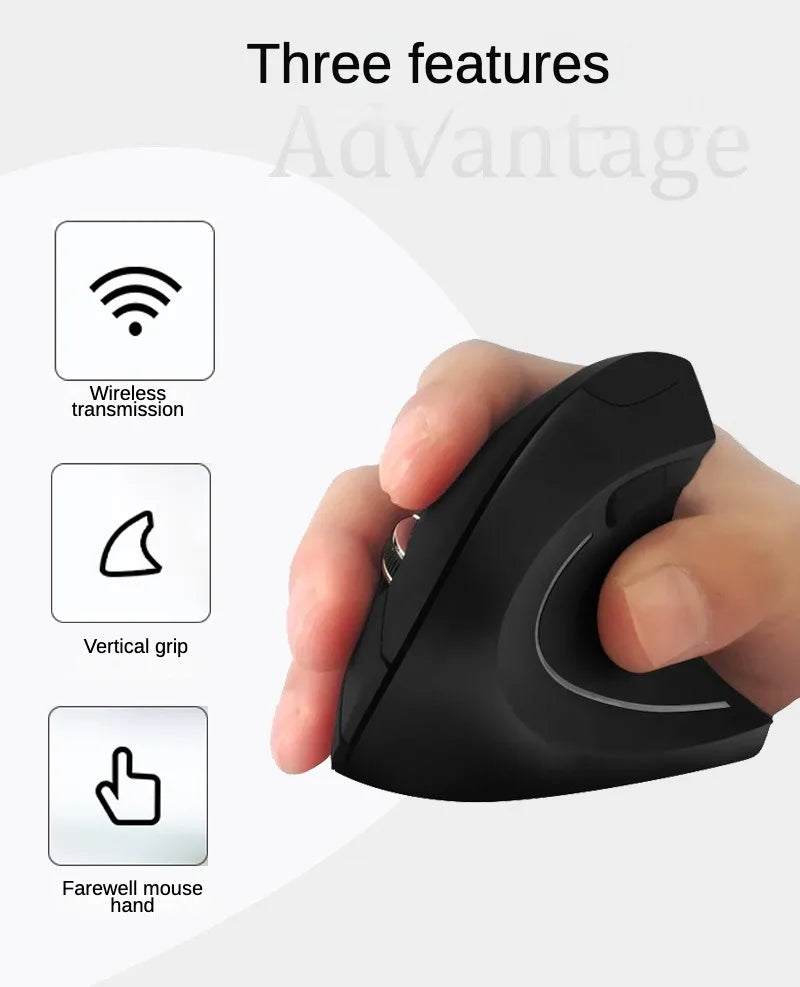 Ergonomic Wireless Vertical Mouse - Image 10