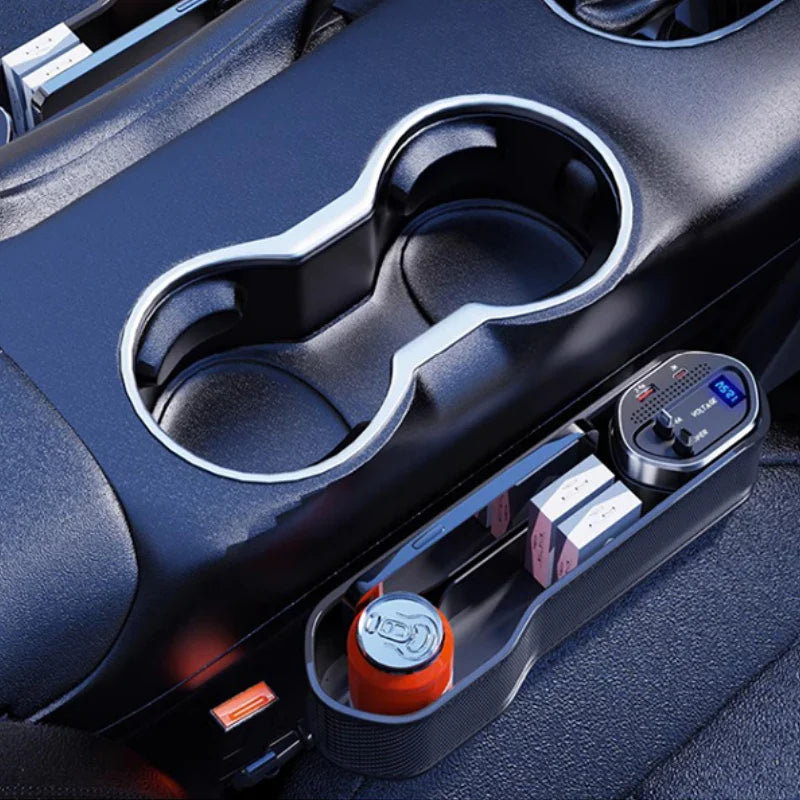 Car Seat Gap Charging Storage Box - Image 5