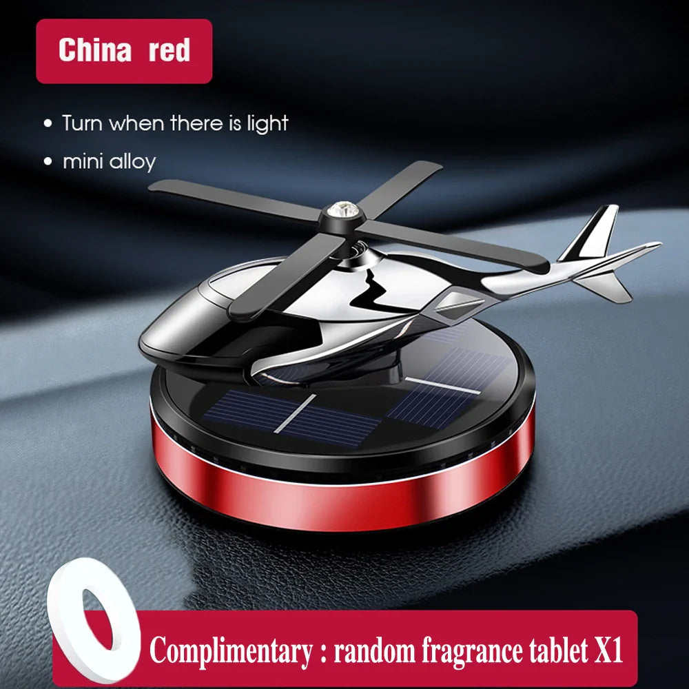Helicopter Solar Car Air Freshener - Image 6