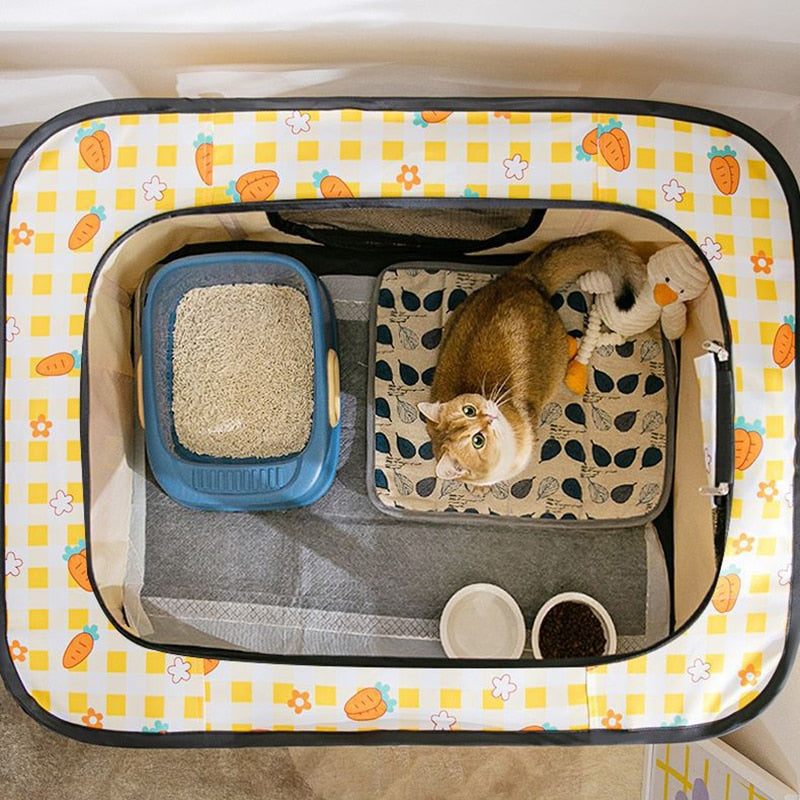 Rectangular Folding Pet Playpen - Image 4