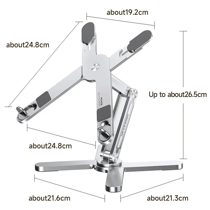Aluminum Heat Dissipation Rotatable Laptop Stand - Image 8