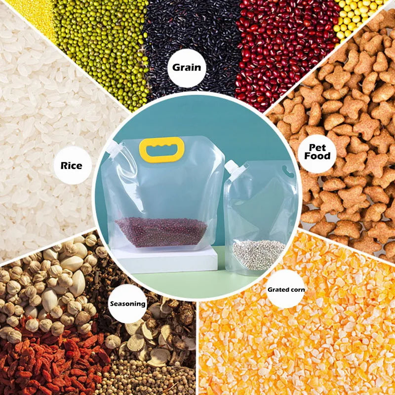 Maximize Freshness With Transparent Sealed Packaging Bags For Grains And Beans - Image 7