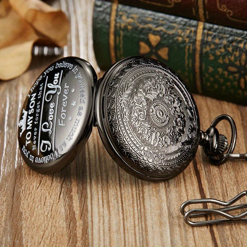 Engraved Vintage Pocket Watch - Image 12